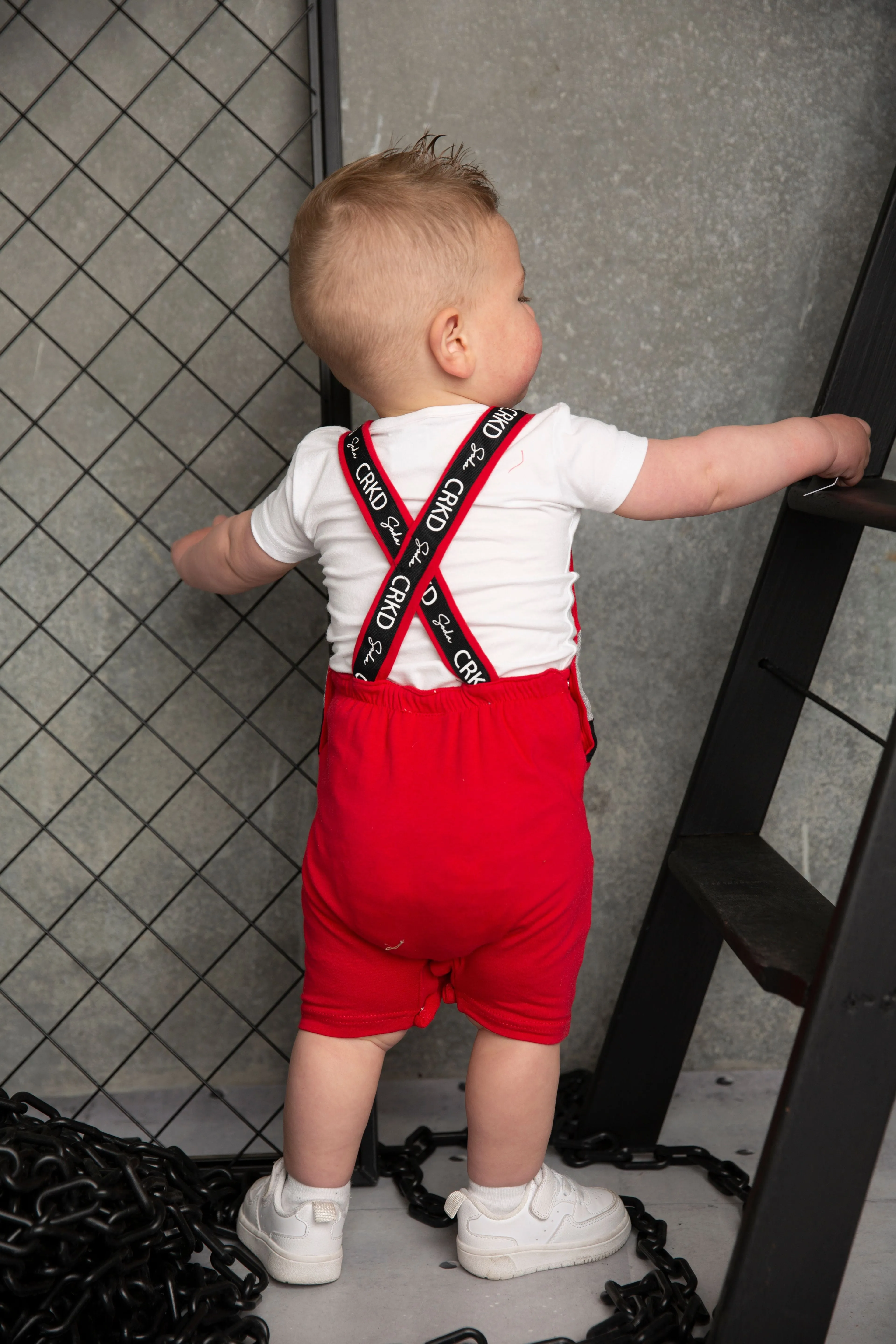 Maxwell Overall Set - Red