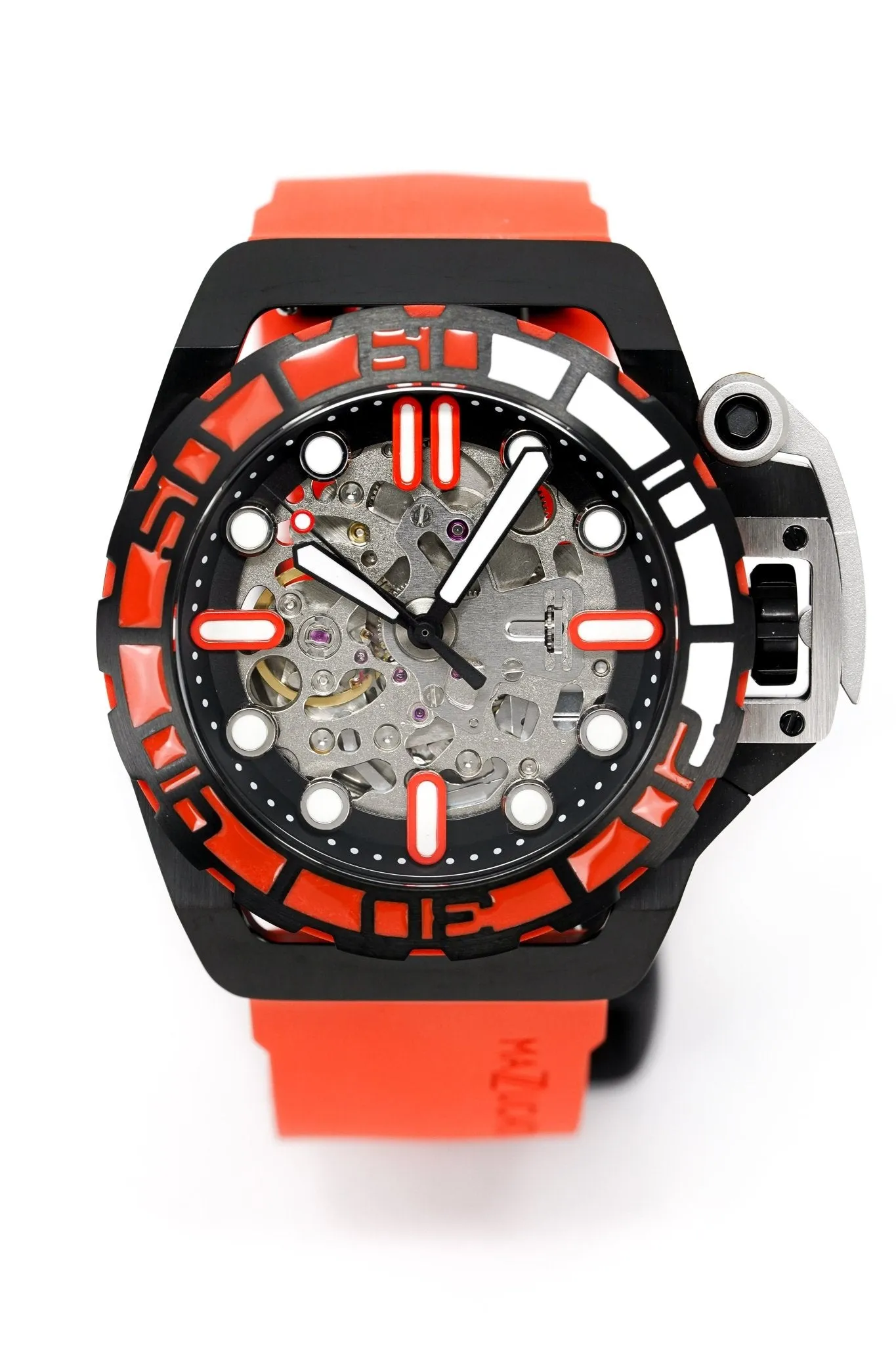 Mazzucato RIM SUB Men's Automatic Watch Orange SK3-OR