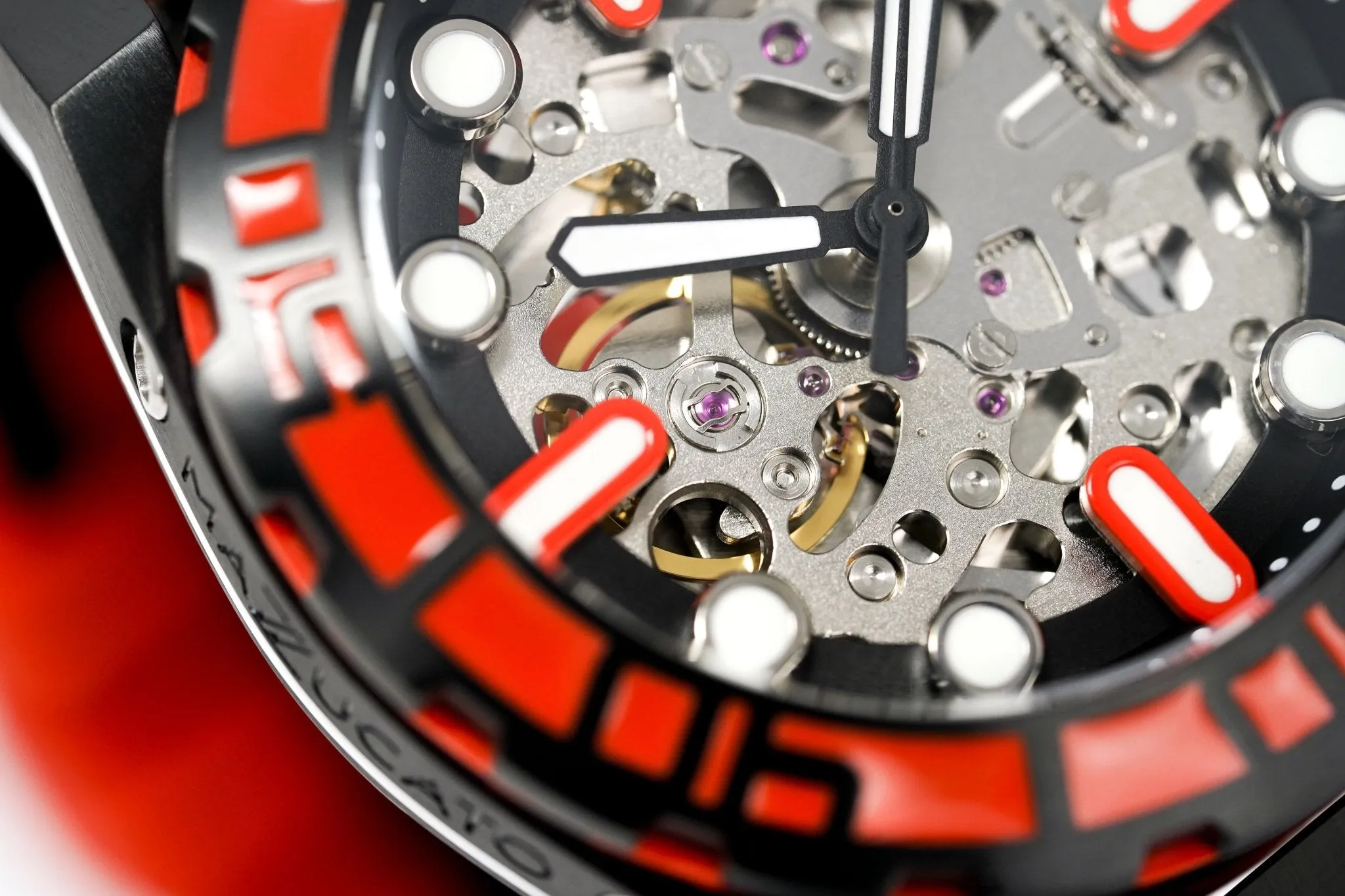 Mazzucato RIM SUB Men's Automatic Watch Orange SK3-OR