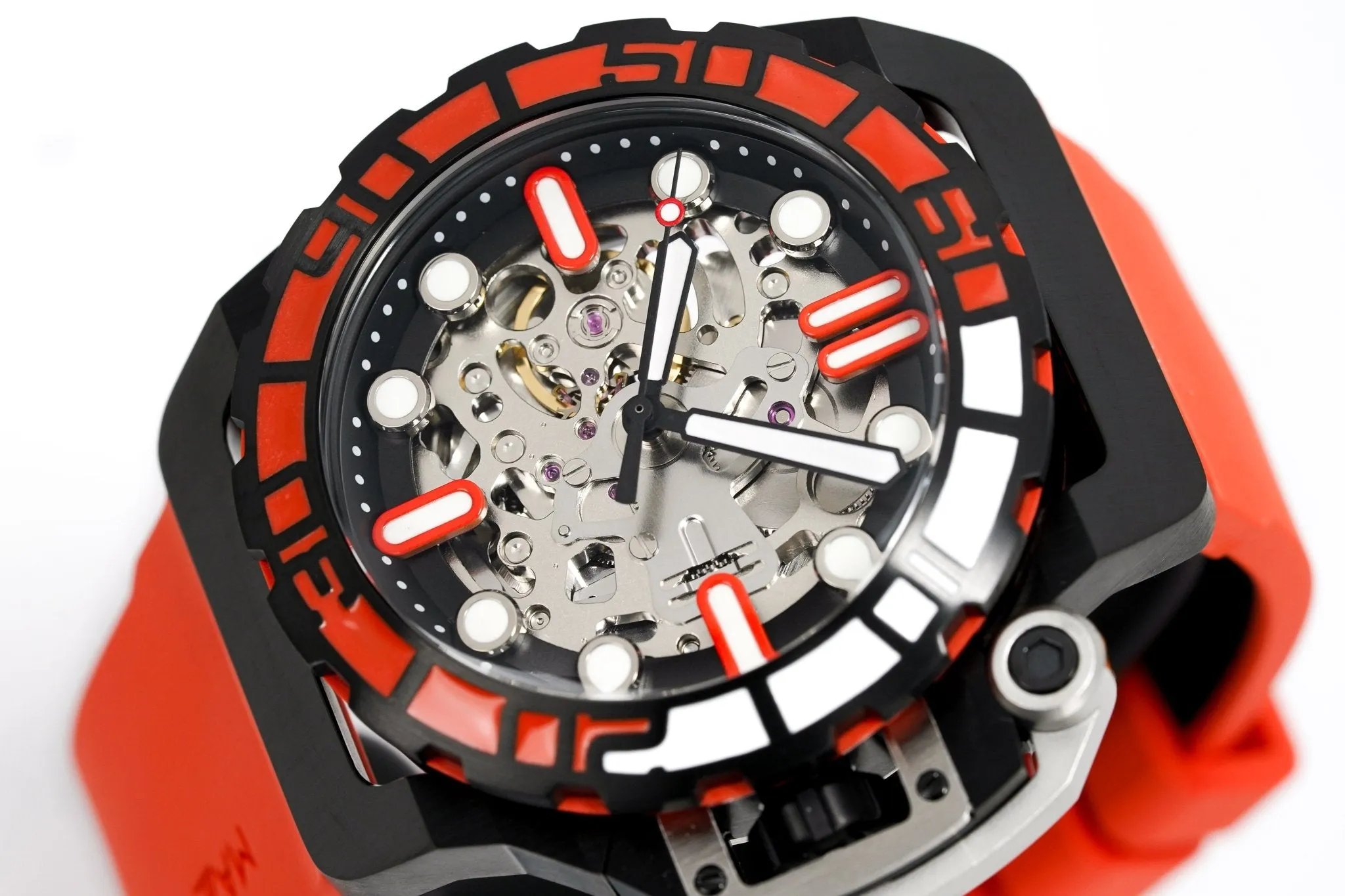 Mazzucato RIM SUB Men's Automatic Watch Orange SK3-OR