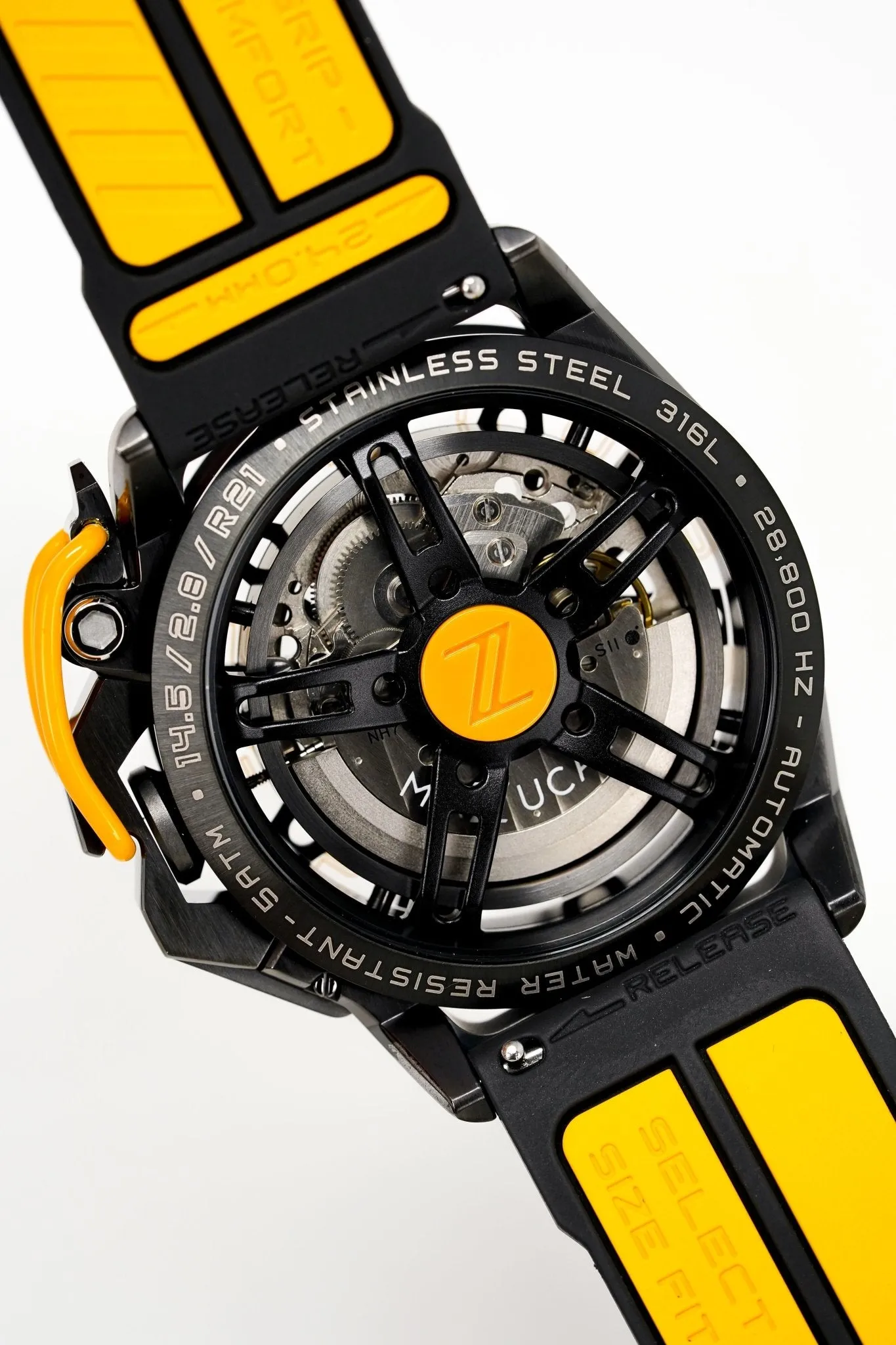 Mazzucato Watch Automatic RIM GT Yellow GT1-YL