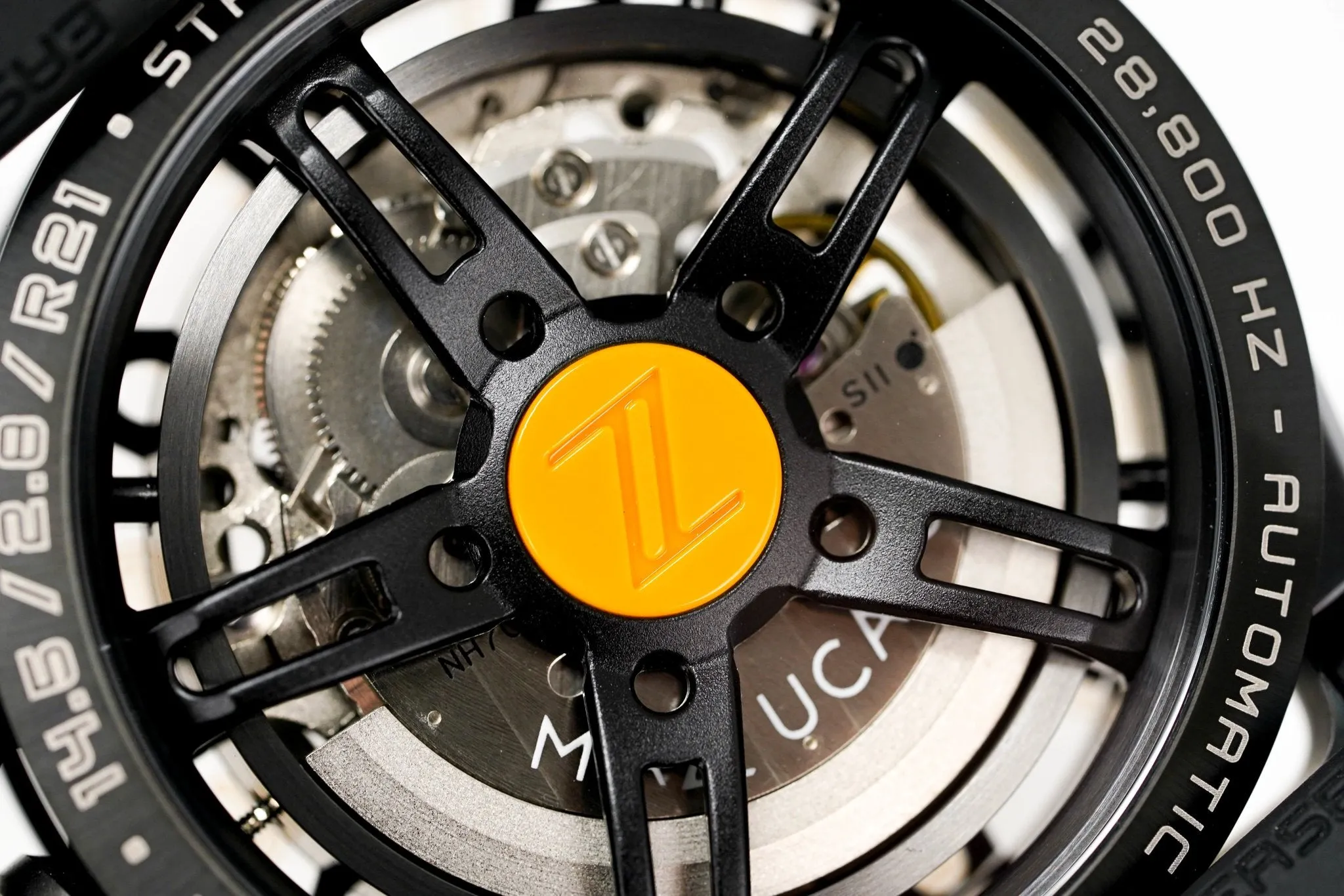 Mazzucato Watch Automatic RIM GT Yellow GT1-YL