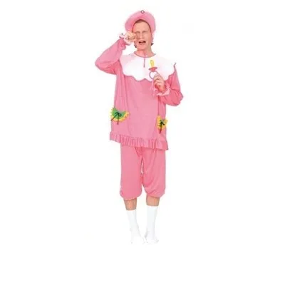 Mens Pink Big Baby Boy Costume