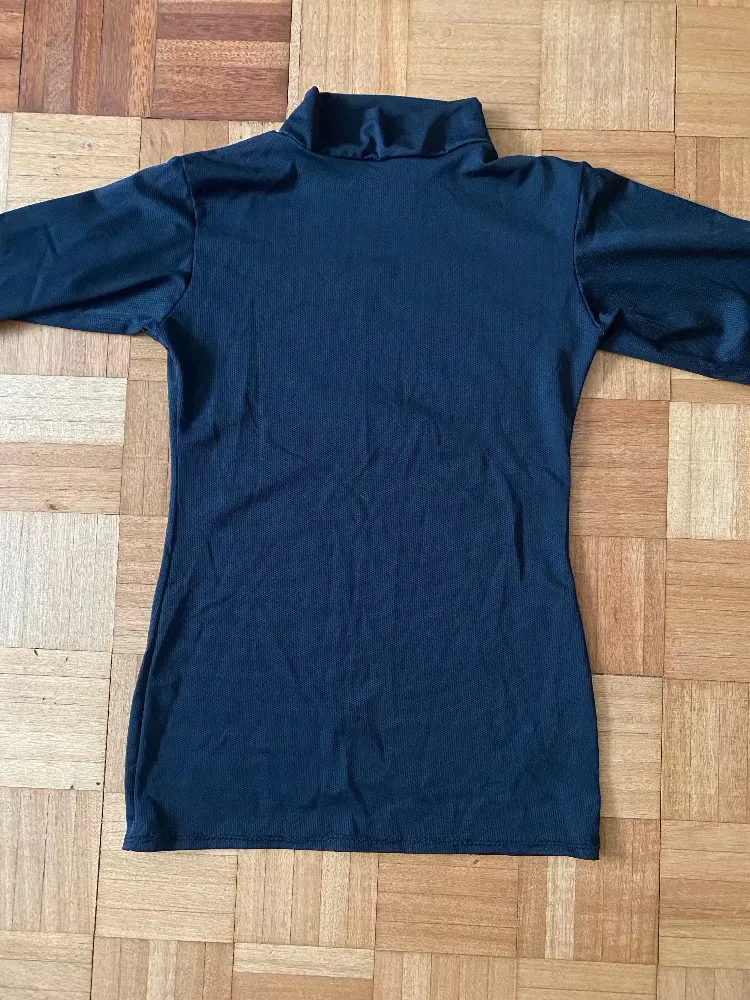 Mesh Long Sleeve Turtle Neck S