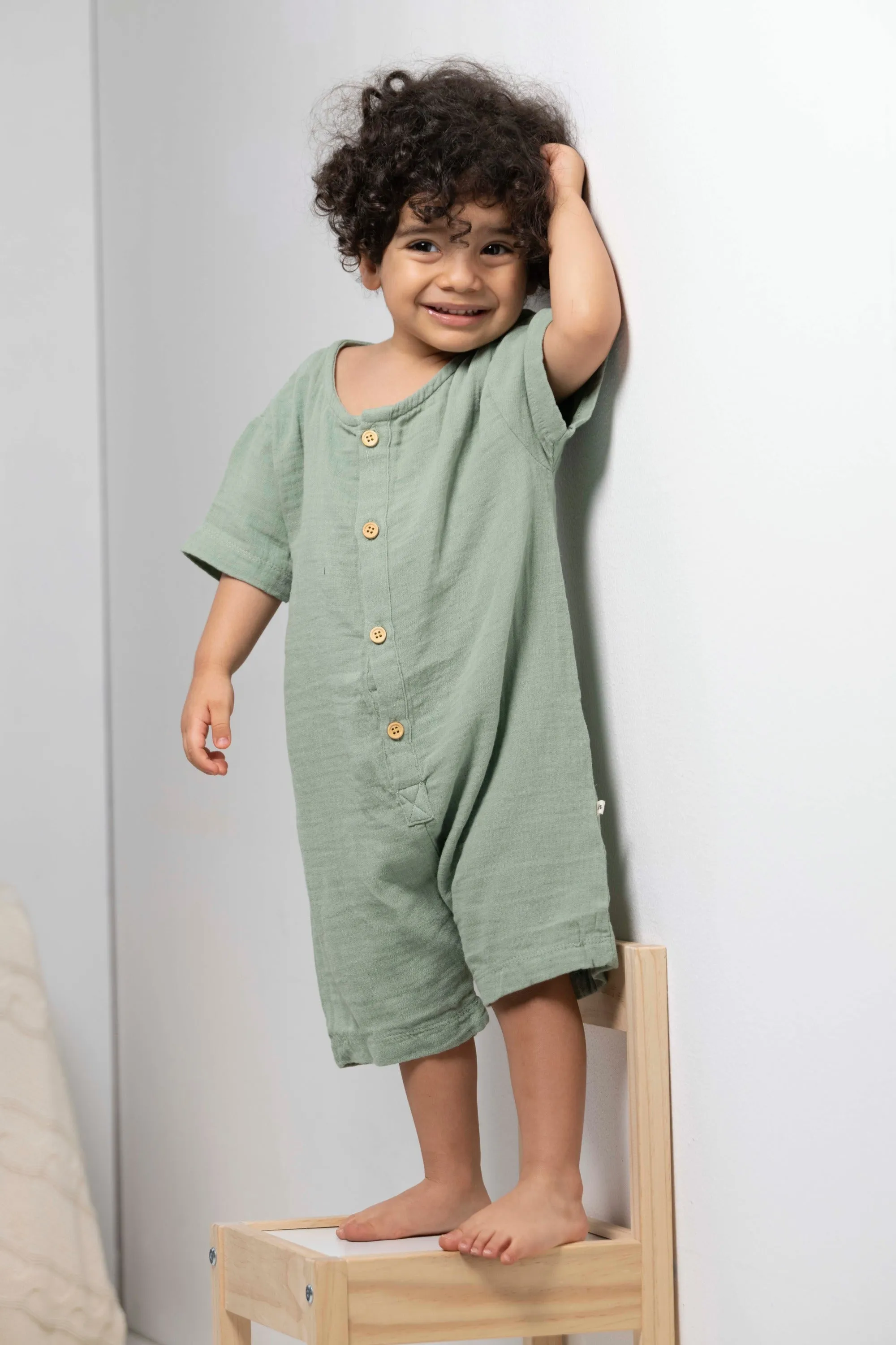 Mint Green Baby Onesie