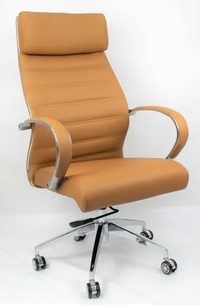 Modern Executive Office Chair in Beige - DH-102