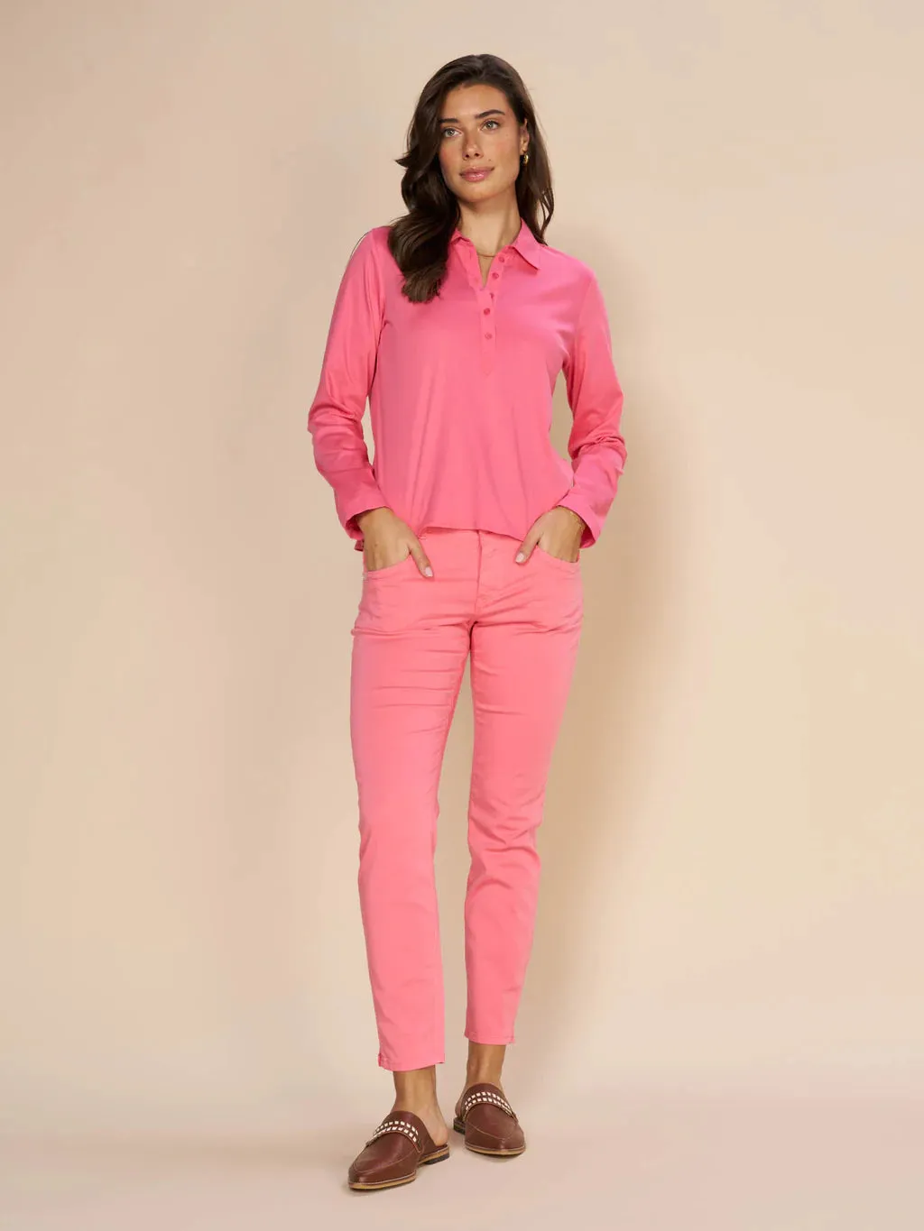 Mos Mosh Camellia Rose Ankle Naoimi Tem Pants