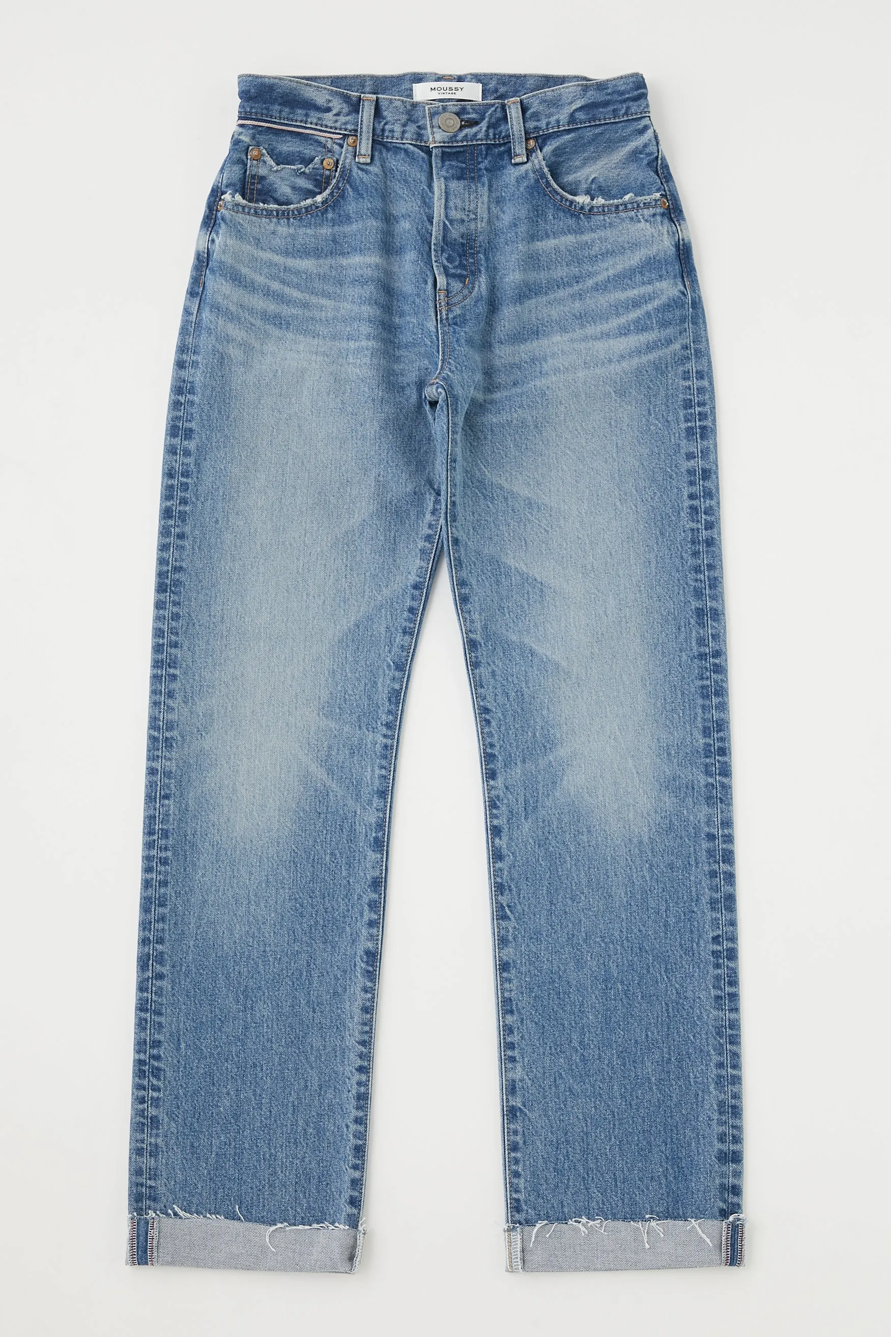 Moussy - MV Seagraves Straight in Light Blue