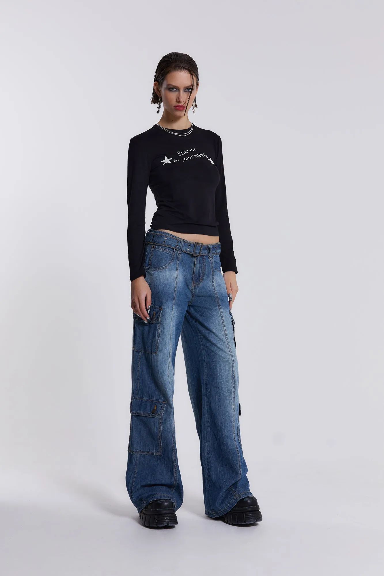 Movie Star Long Sleeve Top