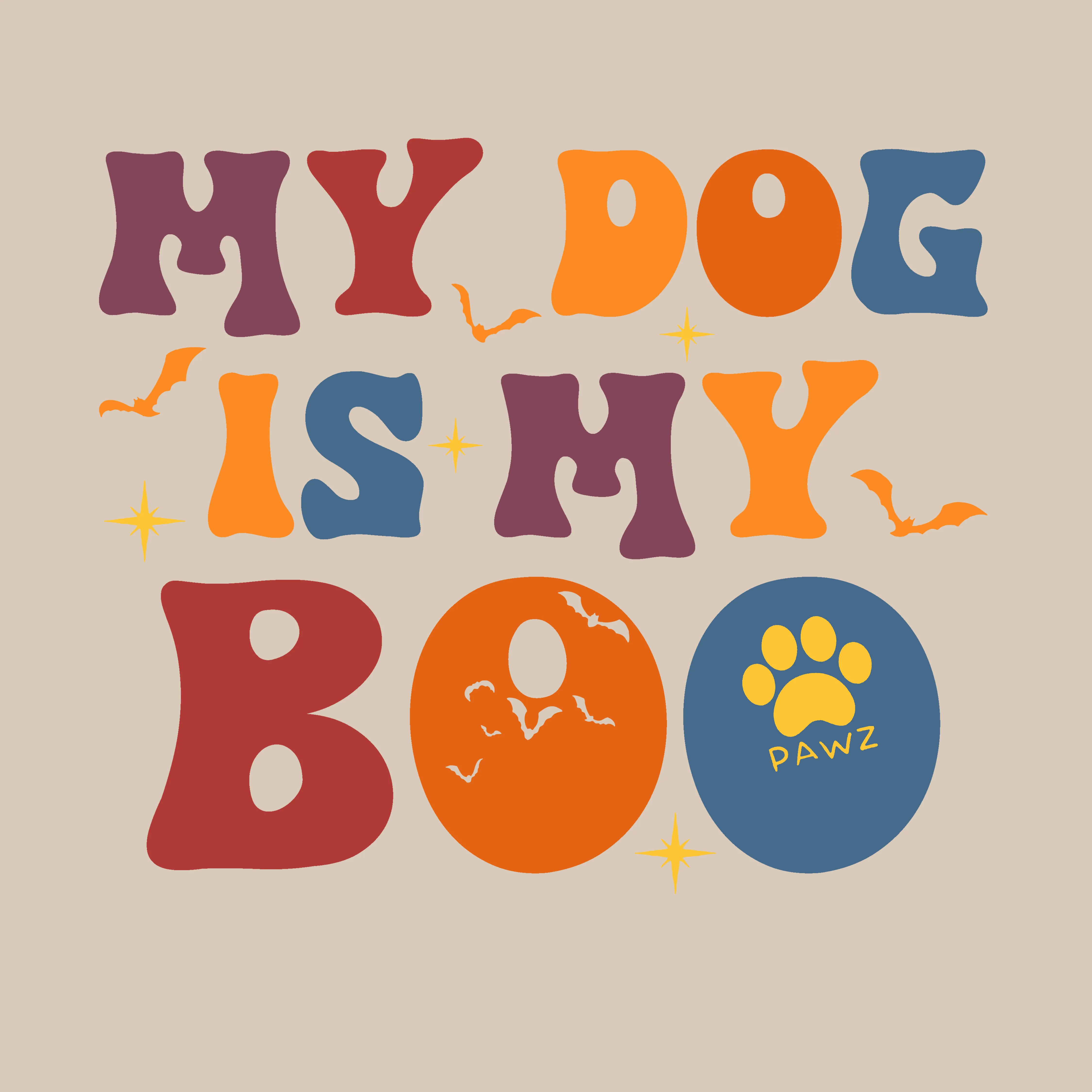 My Dog Is My Boo 2 (Adult Short Sleeve T-Shirt)
