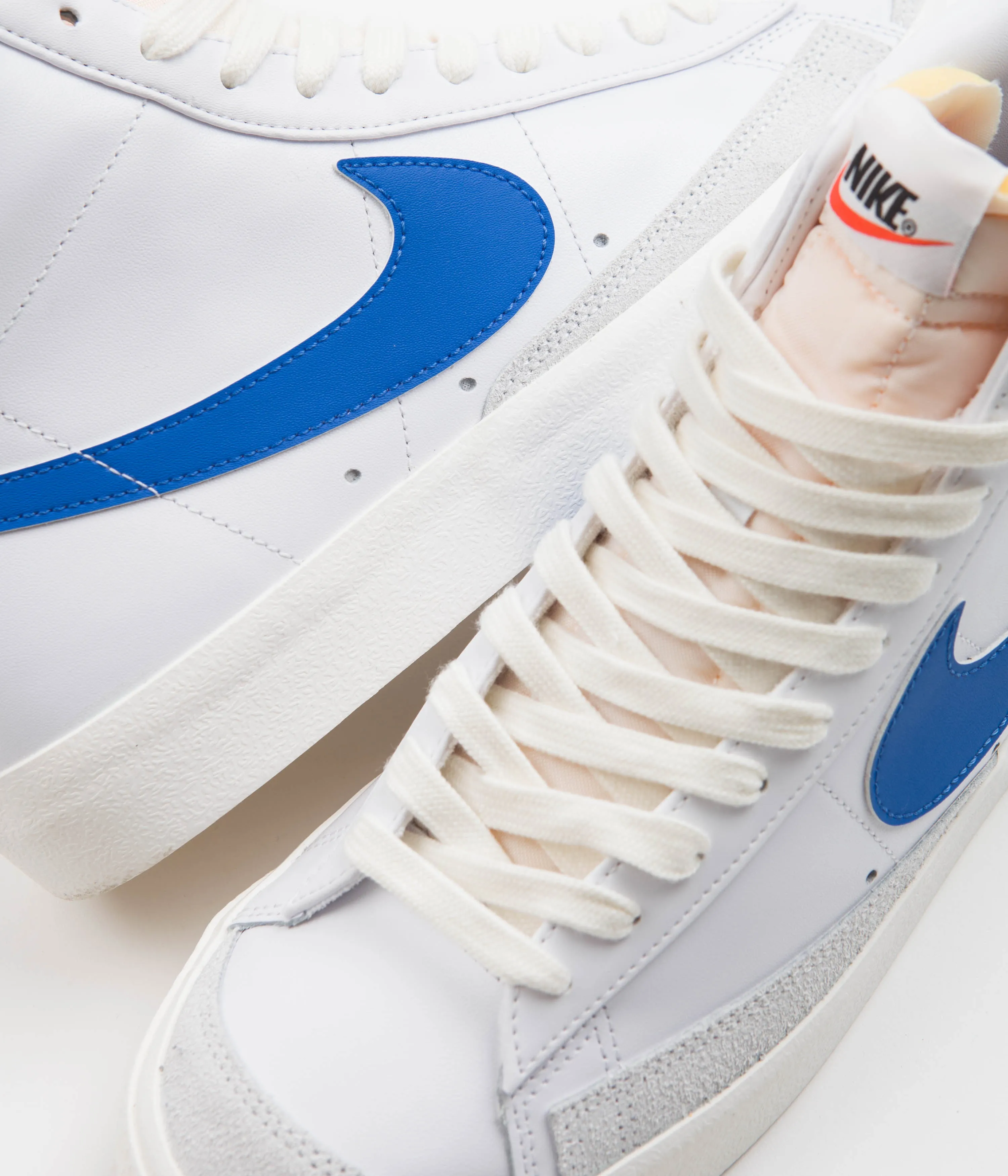 Nike Blazer Mid '77 Vintage Shoes - White / Light Photo Blue - Black - Sail