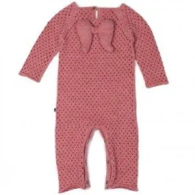 Oeuf Jumpsuit Angel Rose/Red Dots