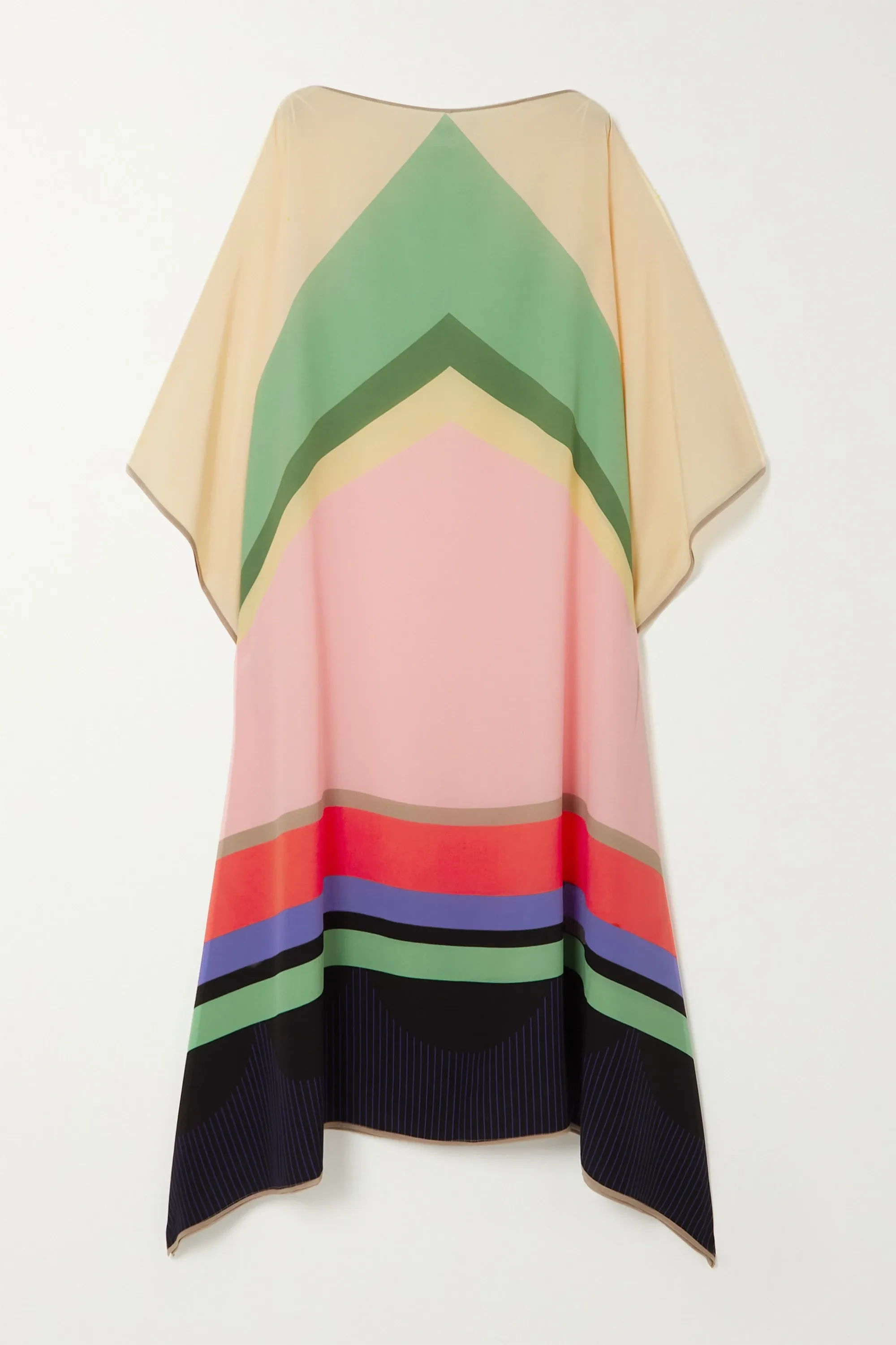 Pastel Kaftan Dress