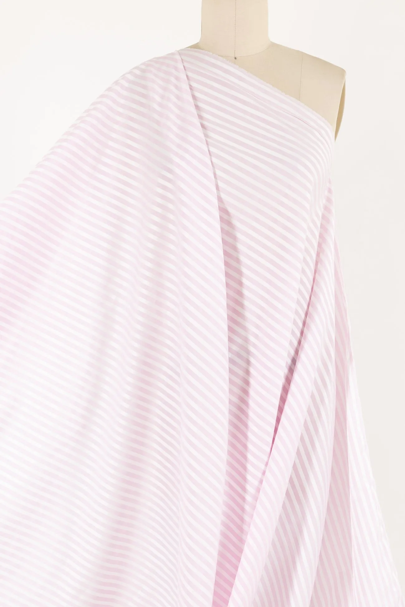 Pippa Pink Stripe Japanese Cotton Woven