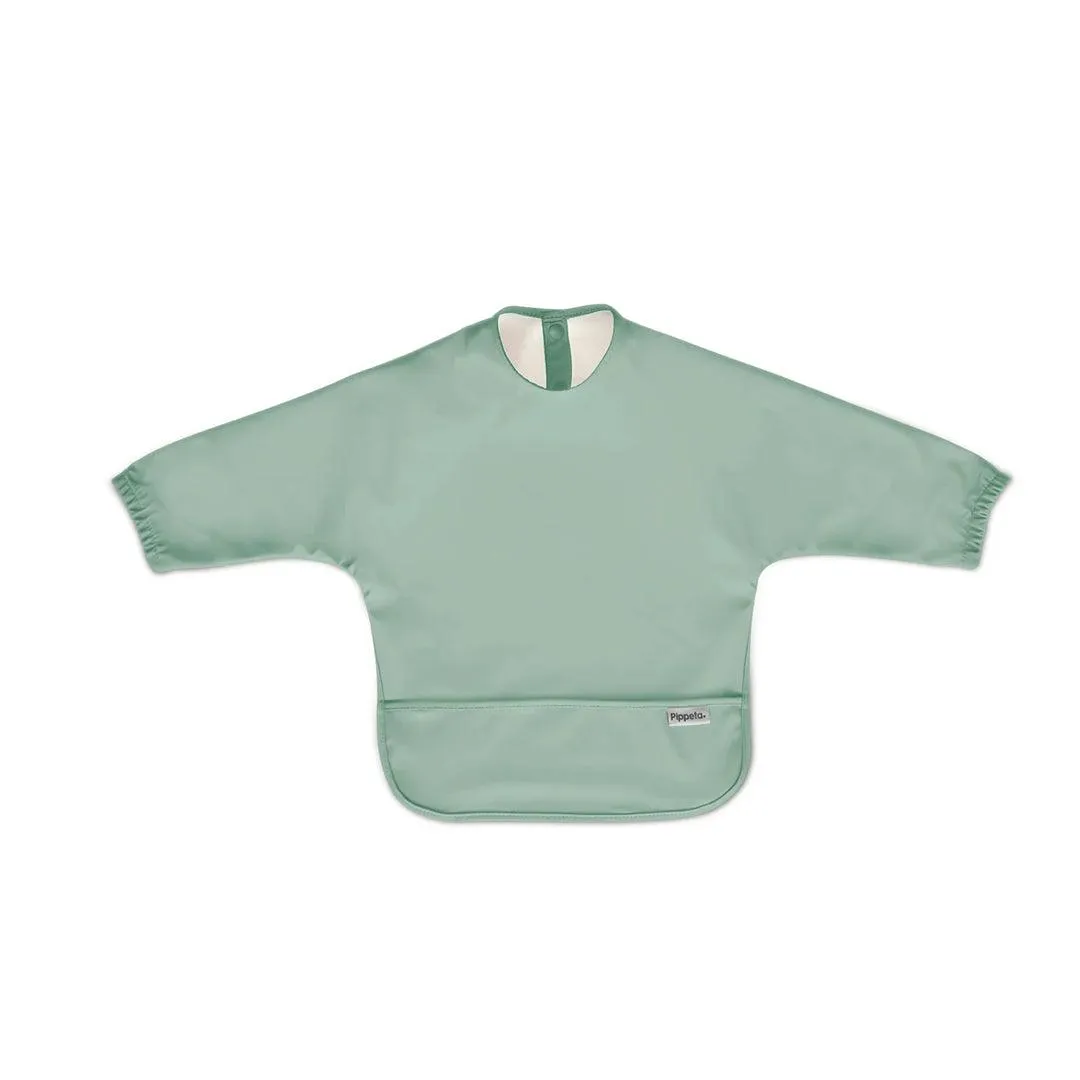 Pippeta Waterproof Cape Sleeved Bib - Meadow Green