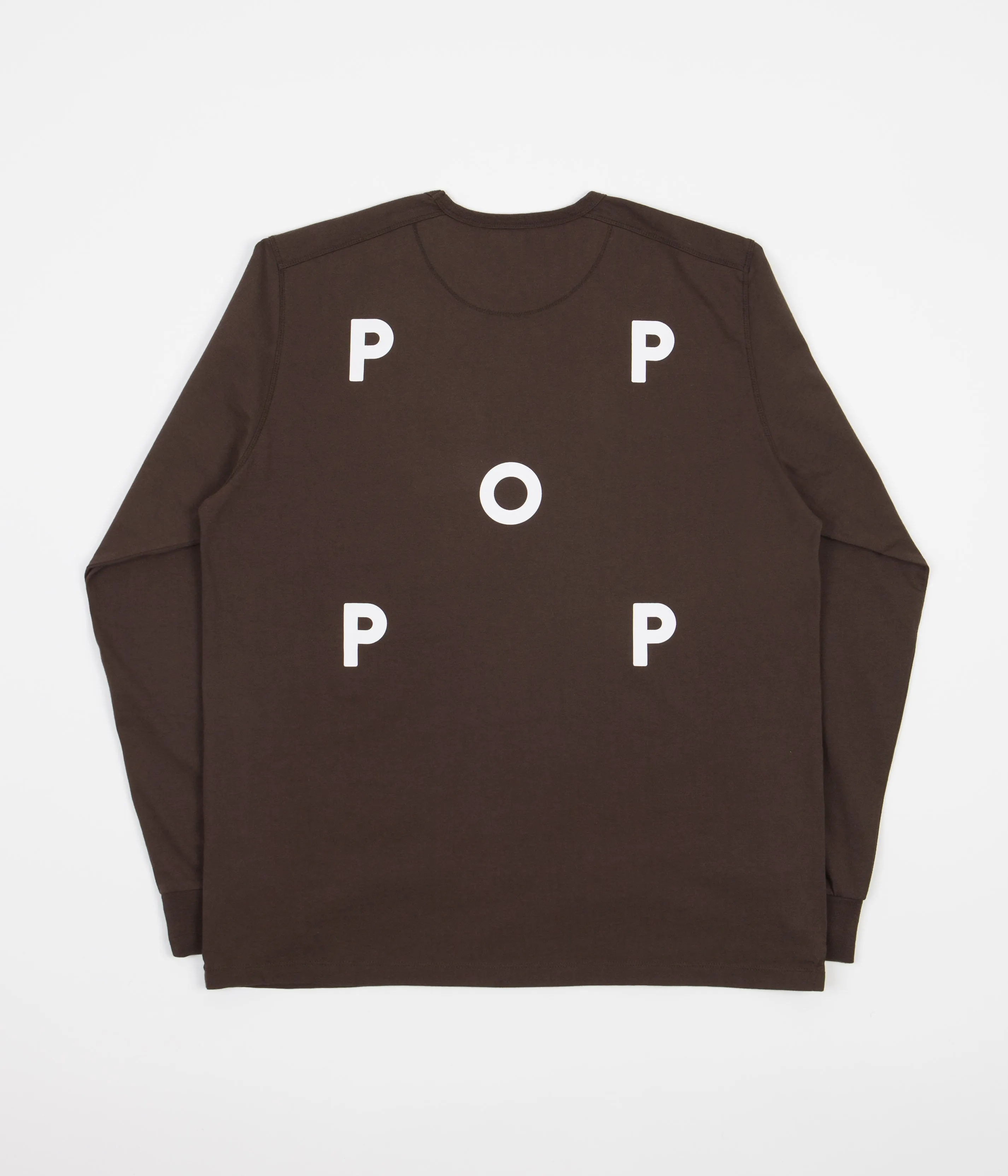 Pop Trading Company Logo Long Sleeve T-Shirt - Delicioso