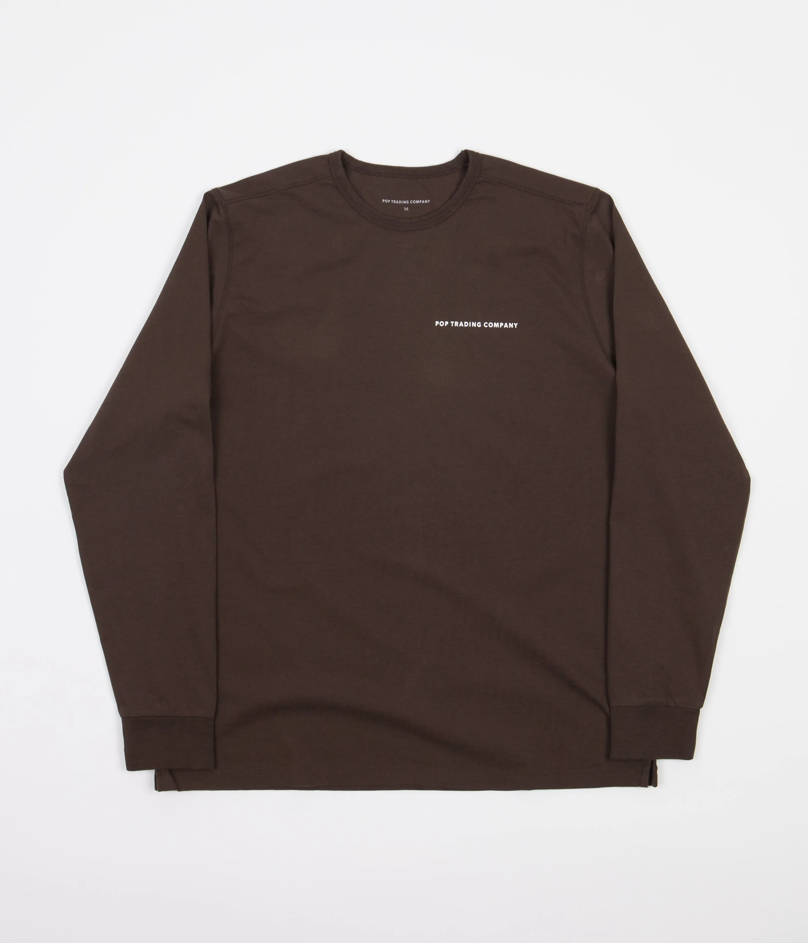 Pop Trading Company Logo Long Sleeve T-Shirt - Delicioso