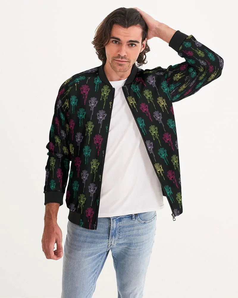 Punk Majesty Logo Drip Men's Bomber Jacket