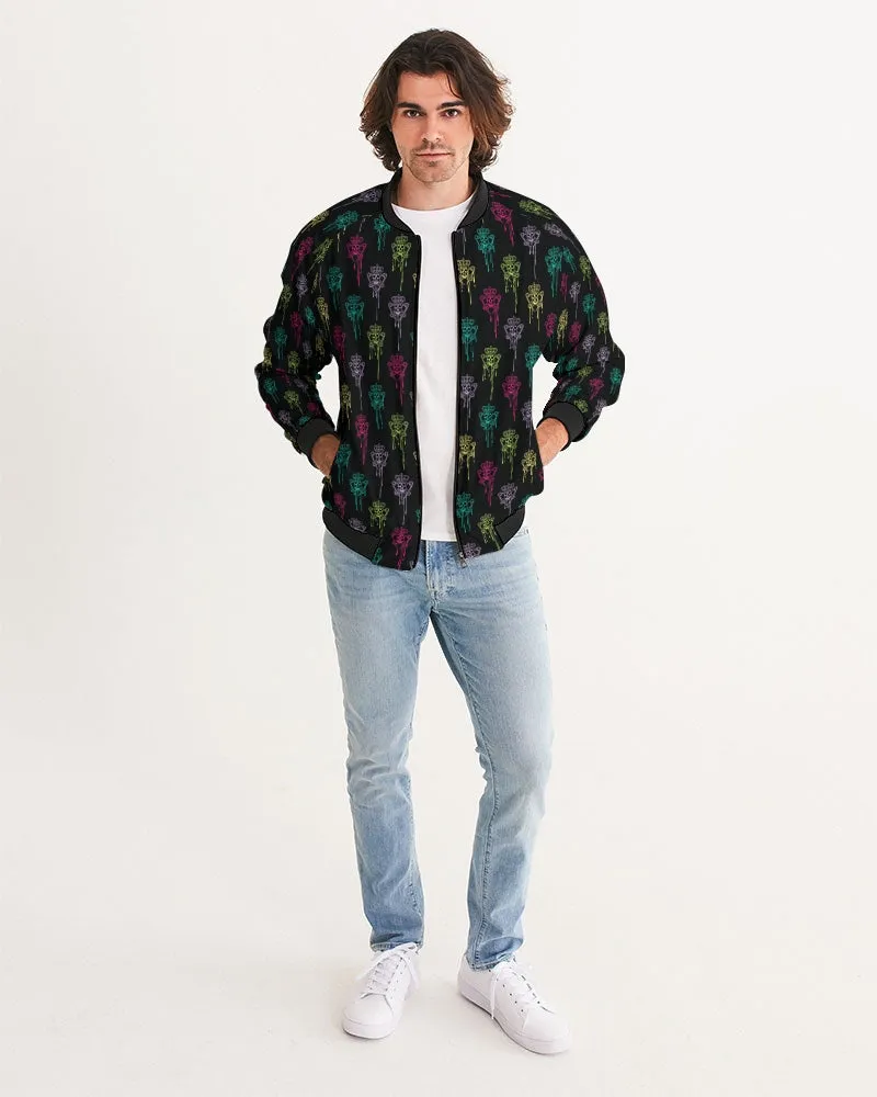 Punk Majesty Logo Drip Men's Bomber Jacket