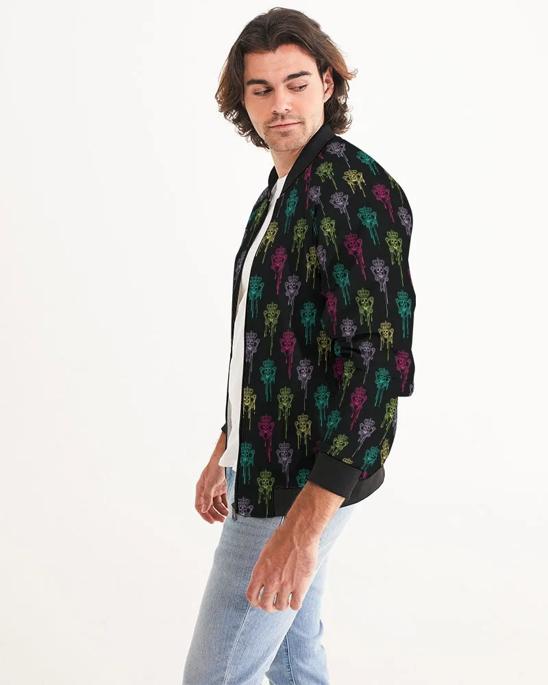 Punk Majesty Logo Drip Men's Bomber Jacket