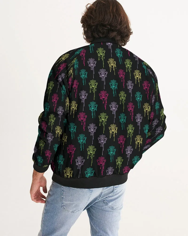 Punk Majesty Logo Drip Men's Bomber Jacket