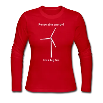 "I'm a Big Fan" - Women's Long Sleeve T-Shirt