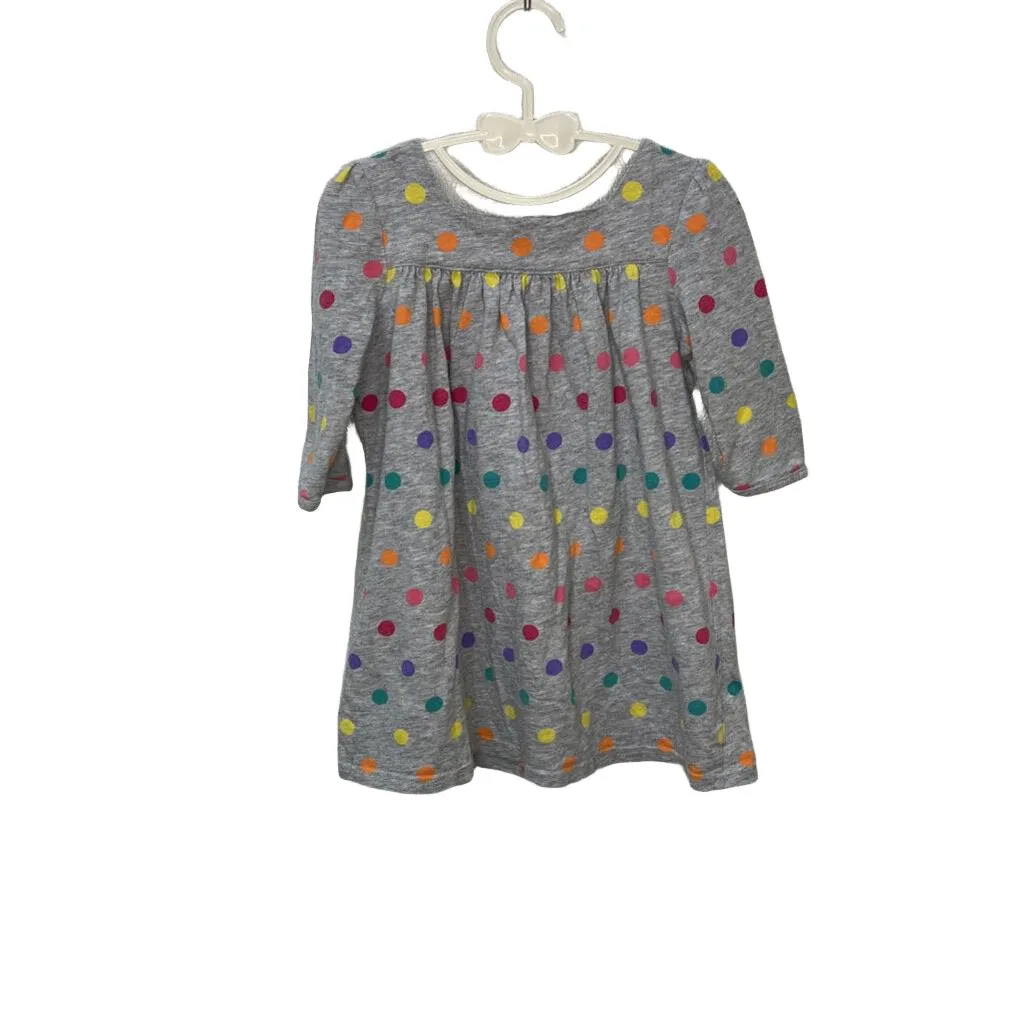 Rainbow Polka Dot Dress