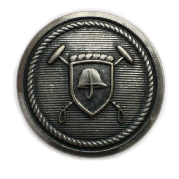 Ralph Lauren Polo Antique Silver Blazer Button (Made in USA by Waterbury)