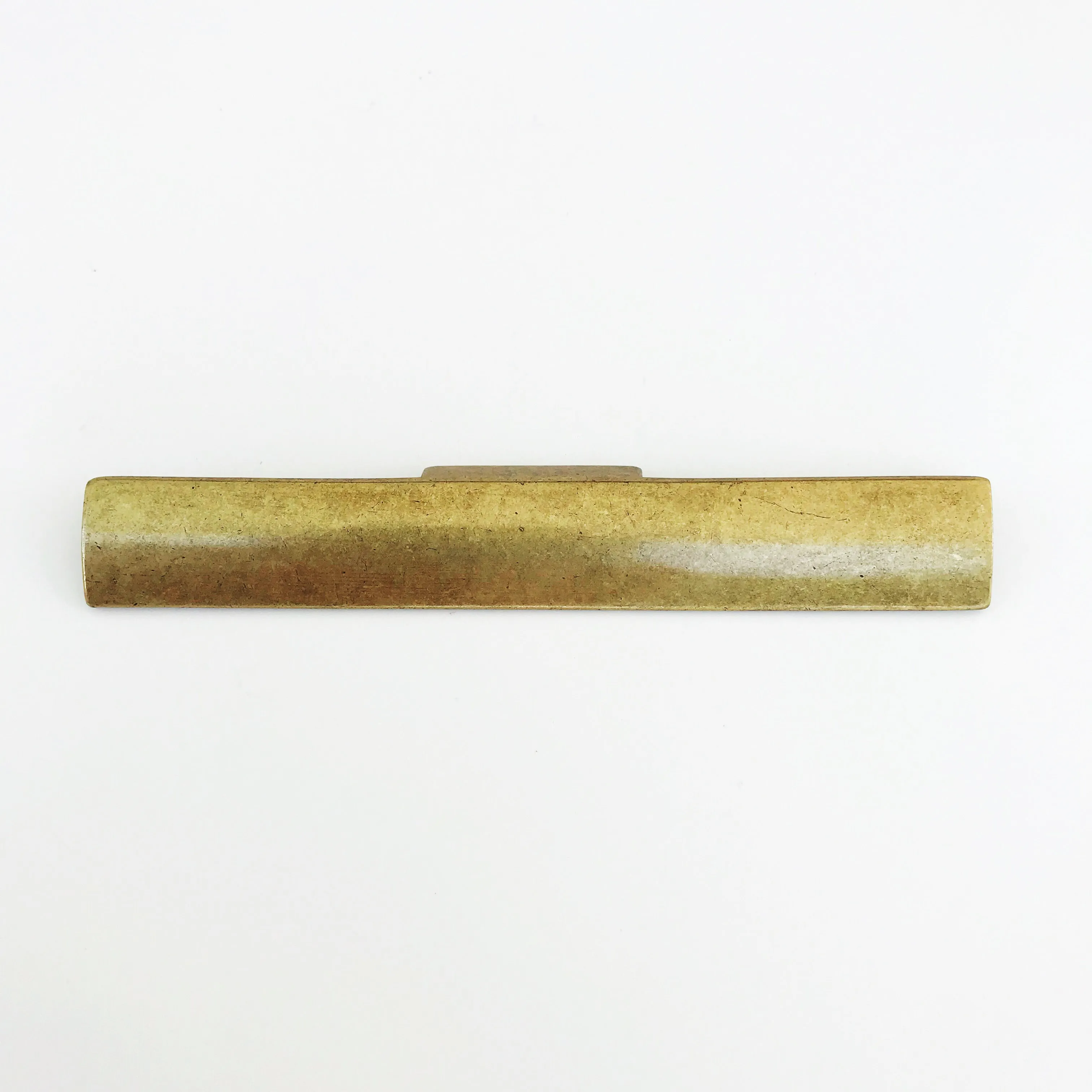 Rectangular "Dara" Aged Brass Drawer Pulls - Cabinet Handles