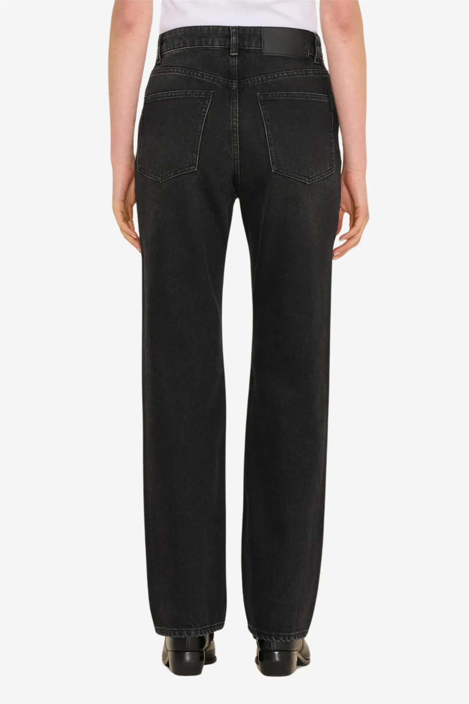 Regular Jeans Black Washed