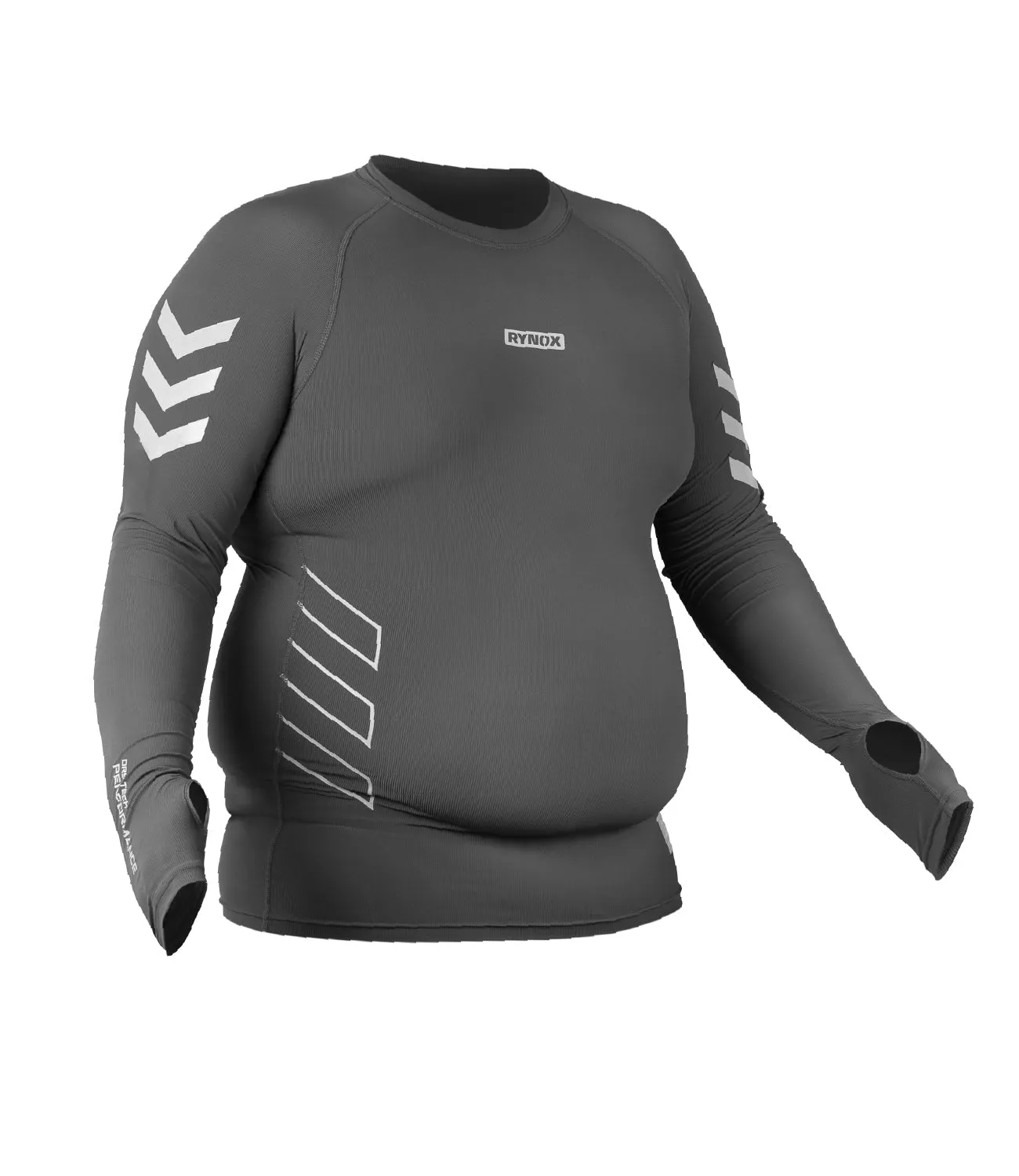 Rynox Vapour Pro Performance Base Layer Grey (Upper)