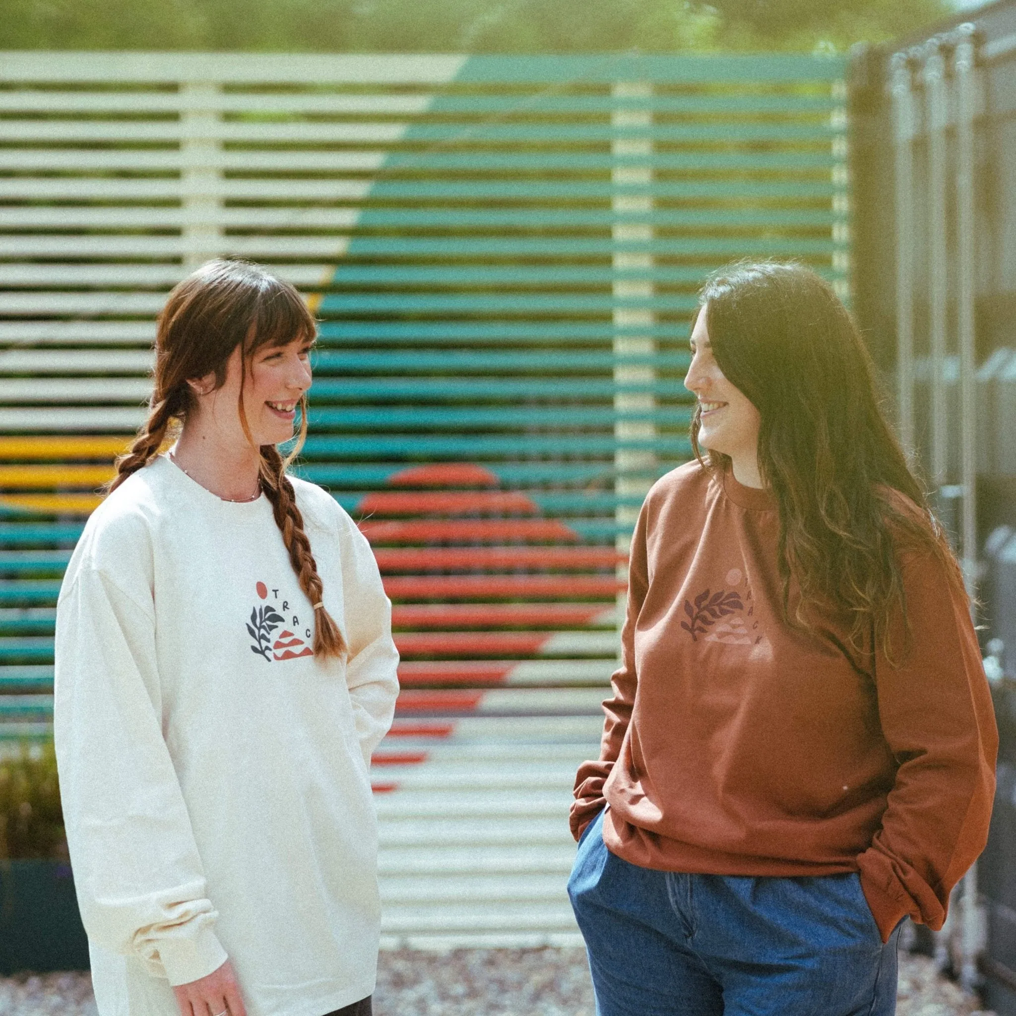 Sistere Long Sleeve Tee in Ecru
