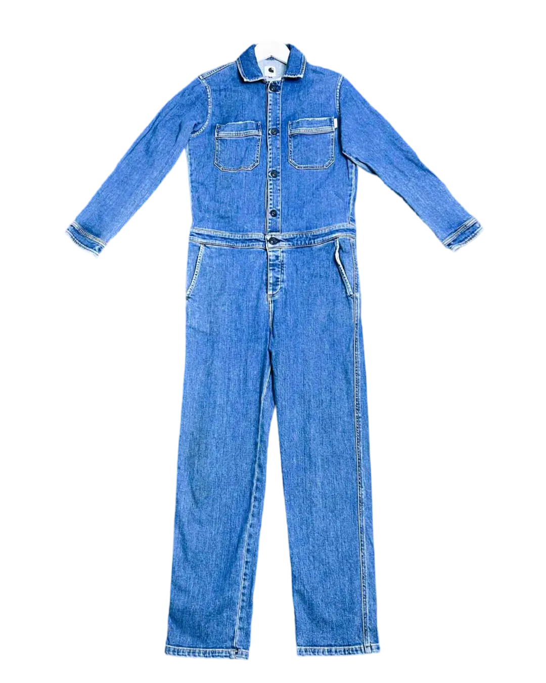 Size S | Carhartt Mid Wash Denim Camden Coverall