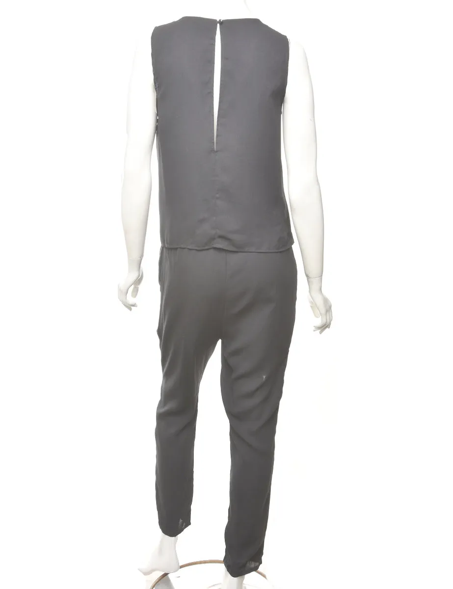 Sleeveless Jumpsuit - M