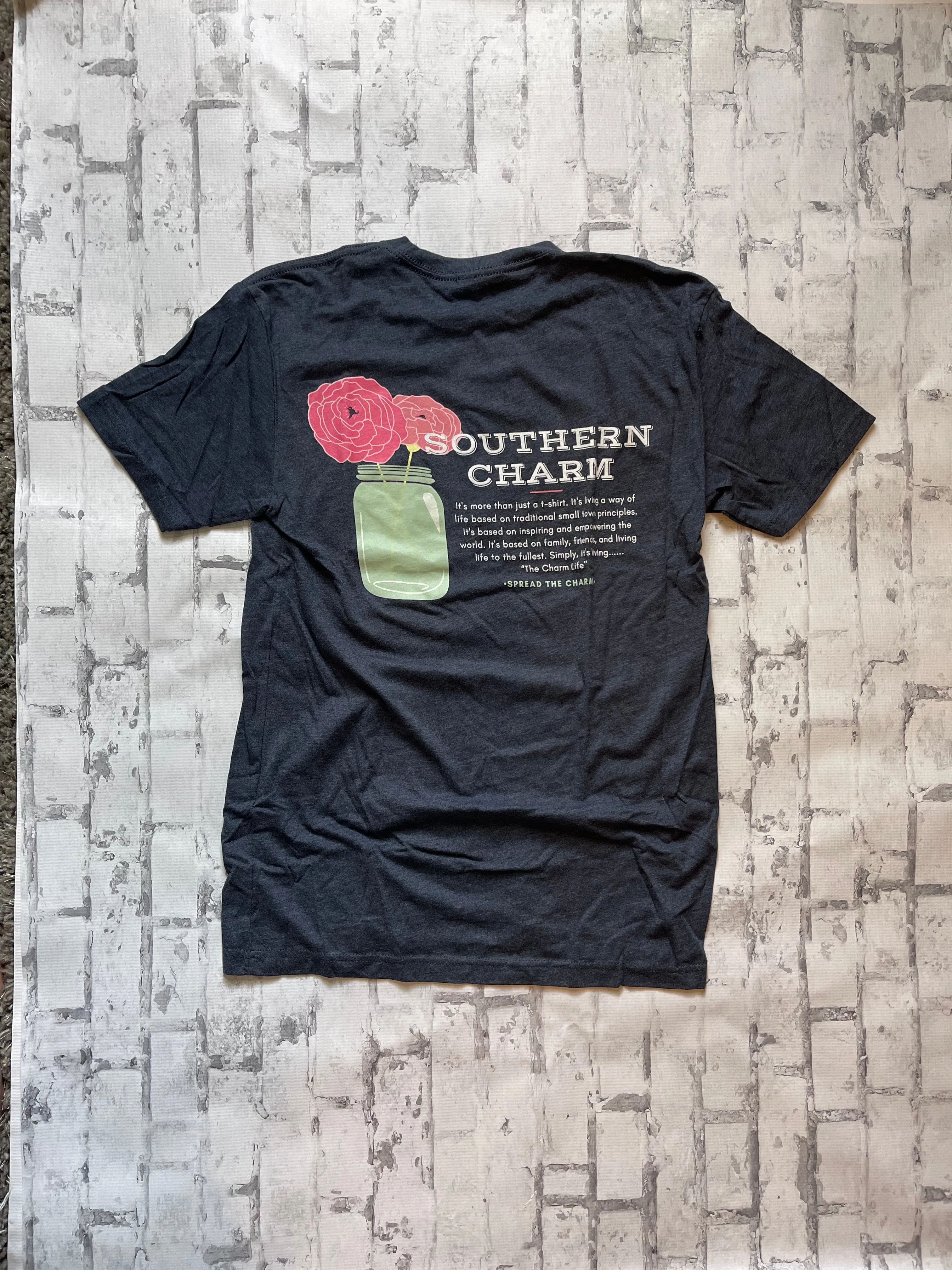 Southern Charm "Not Just A Tee" Short Sleeve T-shirt - Midnight Navy