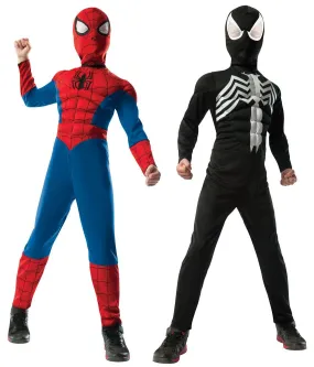 Spiderman Deluxe Boys Costume Large