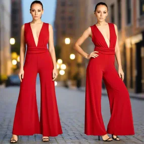 STELLA Red Jumpsuit