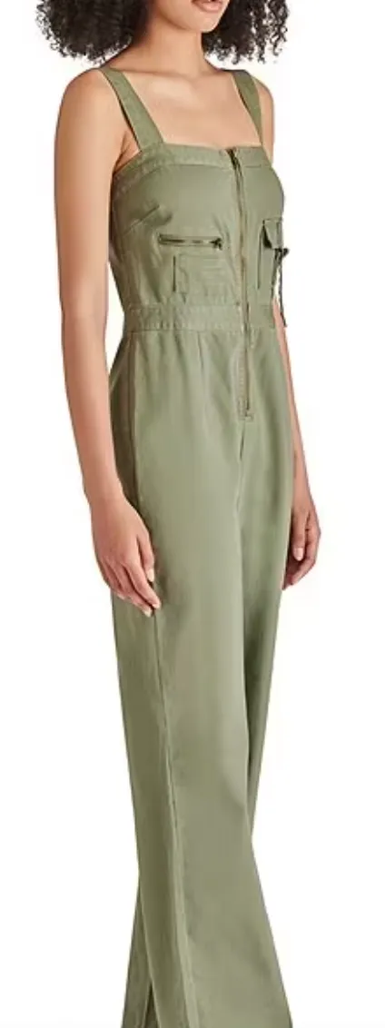 Steve Madden Eres Jumpsuit Dusty Olive