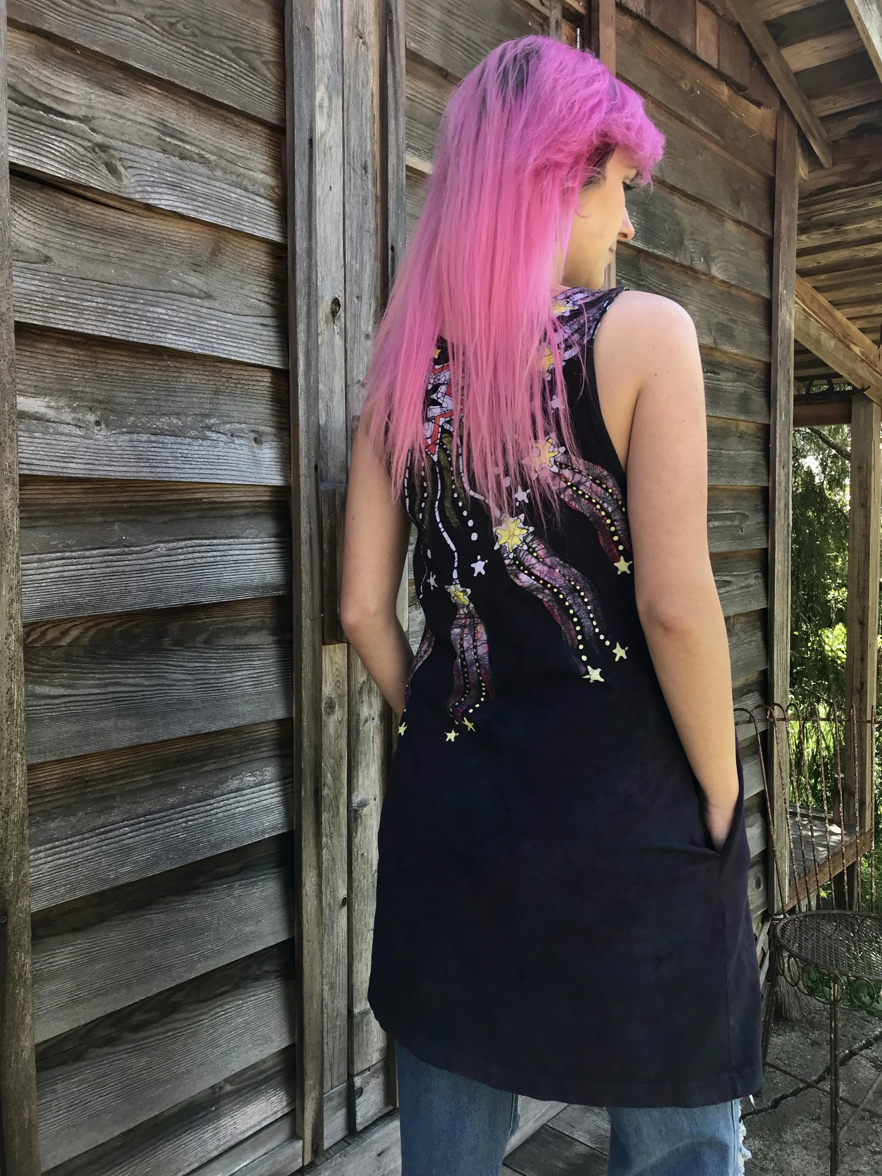 The City at Night Summer Dress