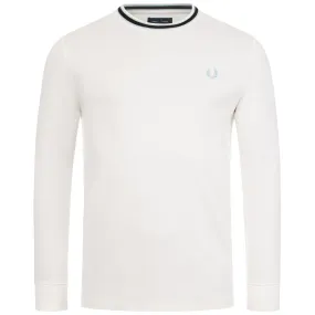 Tramline Tipped Long Sleeve T-Shirt