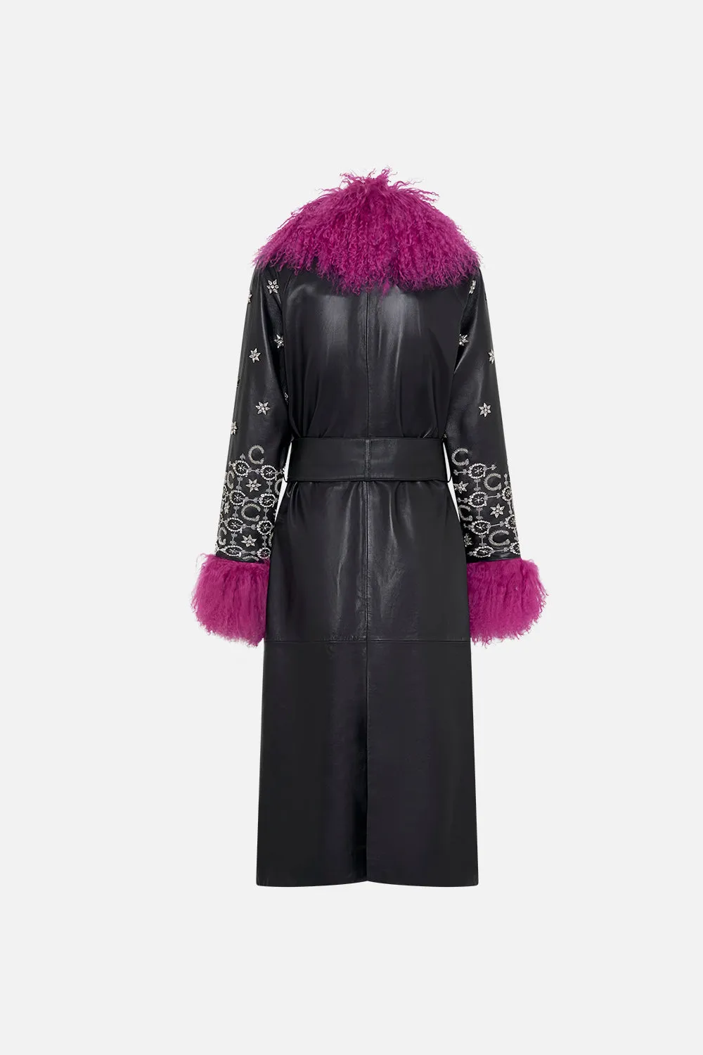 TRENCH WITH FRENCH CUFF FELINE FANTASY