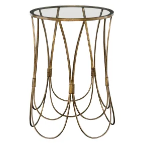 Uttermost Kalindra Gold Accent Table