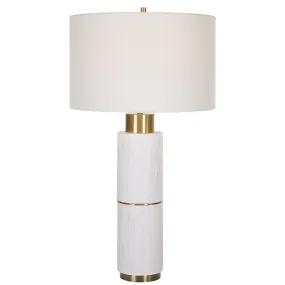 Uttermost Ruse Whitewashed Table Lamp