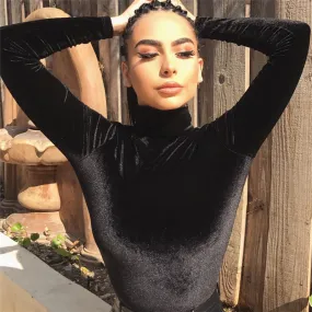 Velvet thermal jumpsuit