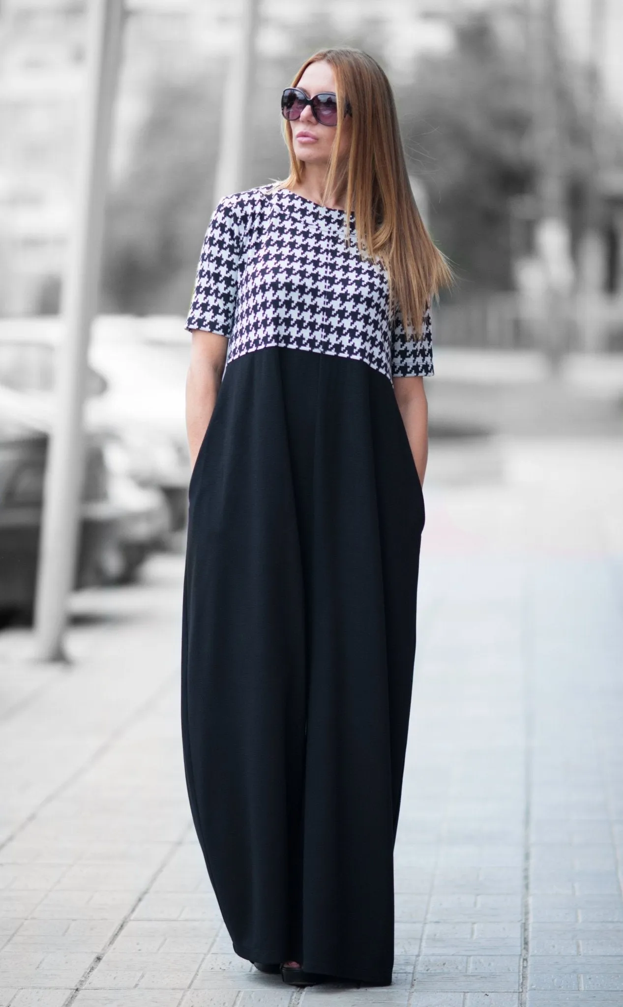 VIKI Cotton Wide Jumpsuit ON SALE