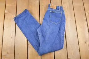 Vintage 1990s Lee Blue Denim Jeans Size 28 x 32