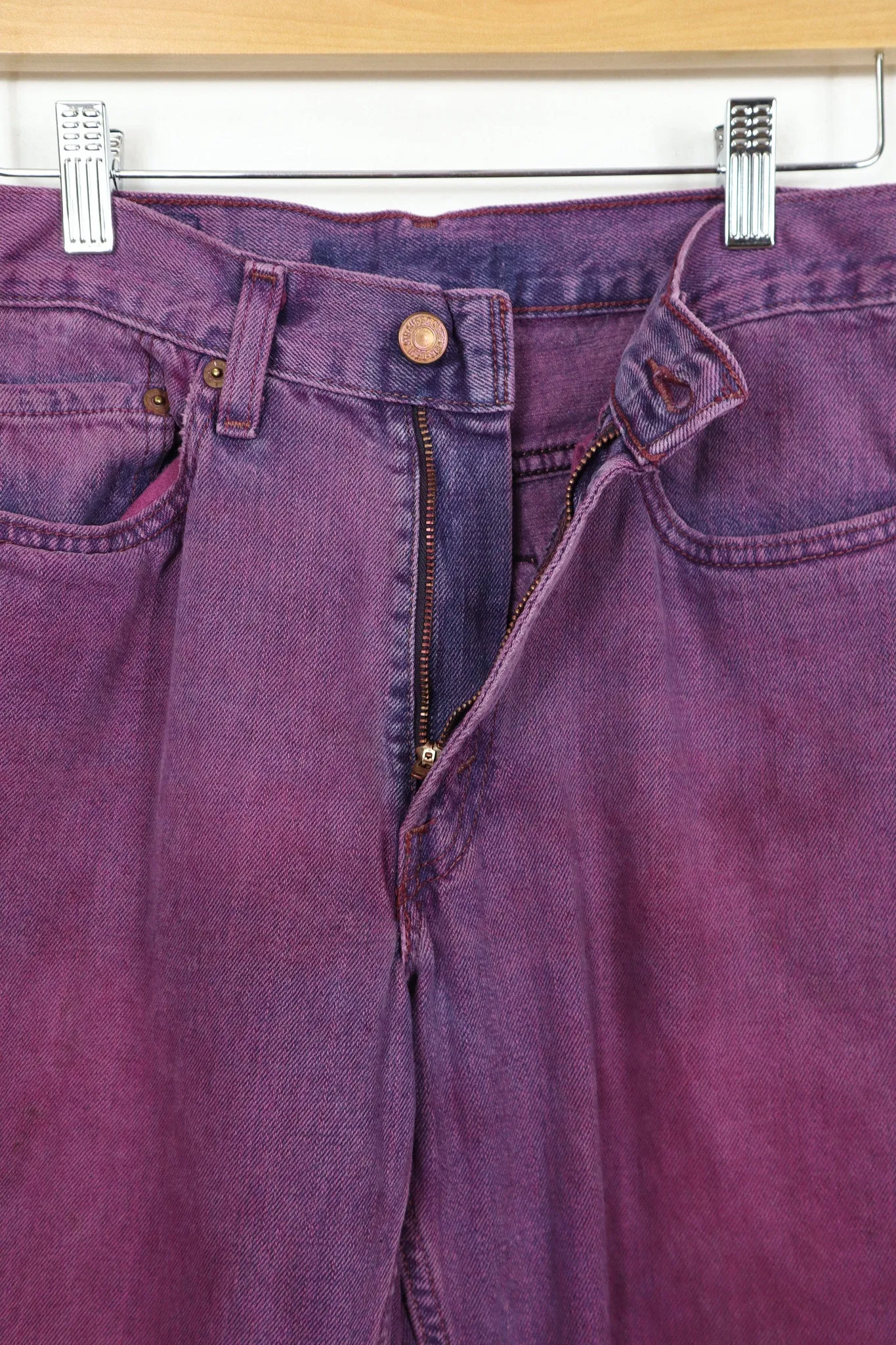Vintage Reworked Levi's Overdyed Loose Fit Jean 03