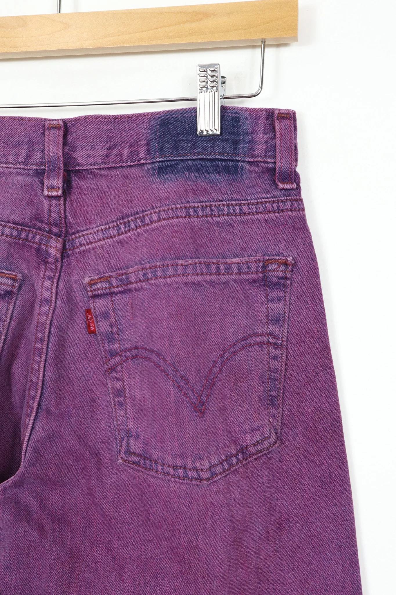Vintage Reworked Levi's Overdyed Loose Fit Jean 03