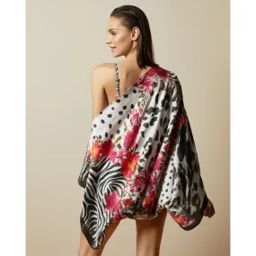 Women Sadiiee-Samba Cape Scarf - Ivory
