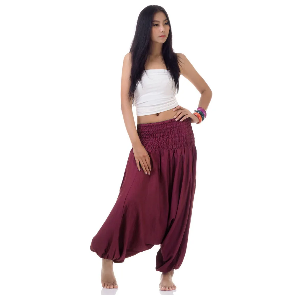 Women's 2-in-1 Jumpsuit Harem Pants Mango Tango